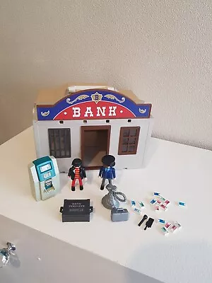 Buy * Playmobil BANK / POLICE ROBBER BUNDLE  * • 5£