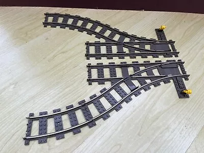 Buy Vintage Lego Trains 9v Set 4531 Points/Switches + Curves • 14.99£