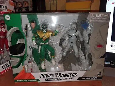 Buy Hasbro - Power Rangers Lightning Collection - Fighting Spirit Green Ranger - New • 119.99£