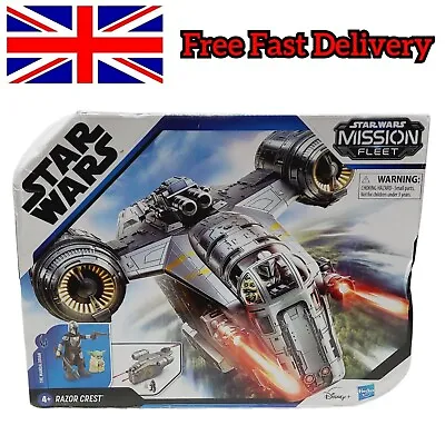 Buy Star Wars Mission Fleet The Mandalorian Razor Crest Vehicle & Figure • 22.95£