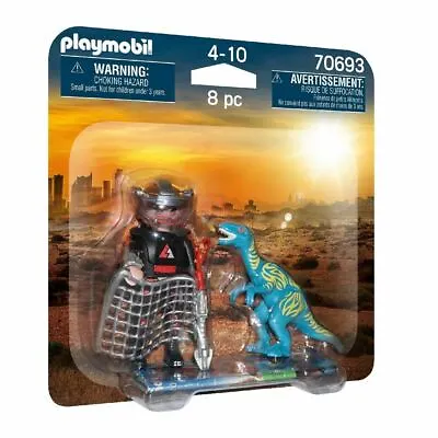 Buy Playmobil 70693 Dino Rise Duo Pack Velociraptor & Dino Catcher • 5.95£