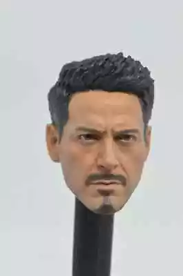 Buy Custom 1/6 Scale Tony Stark Head Sculpt For Hot Toys Body 12  Figure B • 19.19£