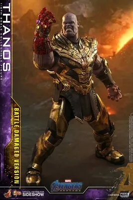 Buy Thanos Battle Damaged Version Sixth Scale Figure By Hot Toys Endgame Sideshow • 471.92£