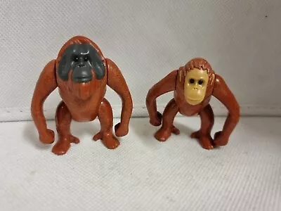 Buy Playmobil Wildlife Safari & Zoo Animals Orangutan Male & Female Figure Bundle  • 5.99£