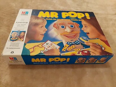 Buy Mb Games - Mr Pop ! Board Game - 1991 Vintage - Nearly Complete • 10£
