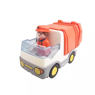 Buy PLAYMOBIL DUSTCART With Dustman  Rubbish Truck And Figure • 9.99£
