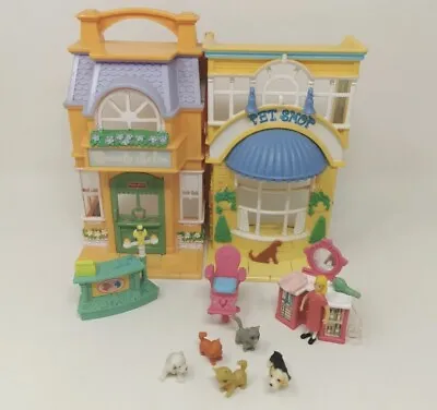 Buy Fisher Price Loving Family Sweet Streets Pet Shop & Beauty Salon Incomplete  • 22.99£