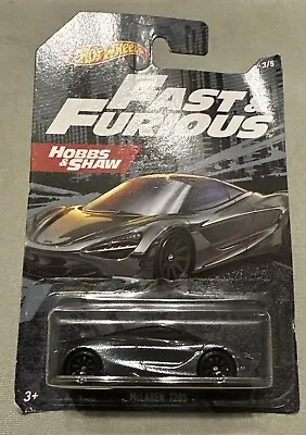 Buy Hot Wheels Fast And Furious Mclaren 720S  Hobbs & Shaw Brand New • 9£