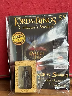 Buy The Lord Of The Rings Collector’s Models Issue 55 MOUTH OF SAURON, New With Mag • 11.50£