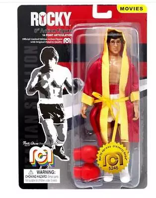 Buy Retro Vintage Mego Movies Rocky 8   Action Figure Toy, Boxing ,stallone  • 38.99£