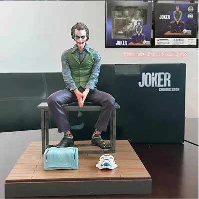 Buy Anime Joker Heath Ledger Clown Posture Action Figure Model • 48.99£