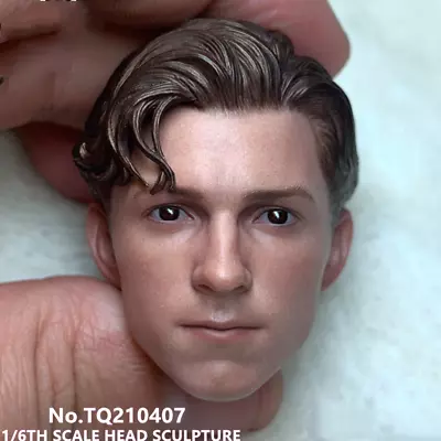 Buy 1/6 Tom Holland Head Sculpt 2.0 For Spider-Man No Way Home Hot Toys Phicen • 33.59£