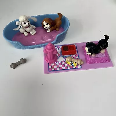 Buy Littlest Pet Shop Vintage Kenner Puppy’s Dog Dogs Bone Figures Toys Playset • 12.50£