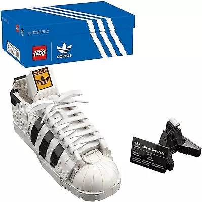 Buy LEGO 10282 Icons Adidas Originals Superstar Brand New • 94.99£
