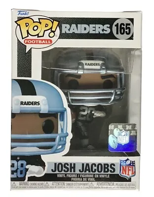 Buy Josh Jacobs Las Vegas Raiders NFL American Football Funko Pop! 165 Figure • 19.95£