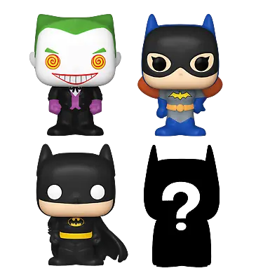 Buy Funko Bitty Pop Joker Batman Batgirl DC Comics Mystery Figure (4 Pack) • 11.99£