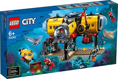 Buy LEGO 60265 - City Ocean Exploration Base Deep Sea - BRAND NEW SEALED BOX • 78.95£