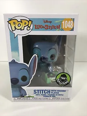 Buy Funko Pop! Disney Movies Lilo & Stitch  Stitch With Record Player 1048 Exclusive • 19.99£