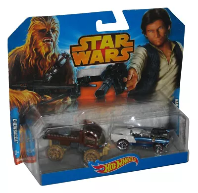 Buy Star Wars Hot Wheels Han Solo & Chewbacca (2014) Character Car Toy Set 2-Pack • 19.09£