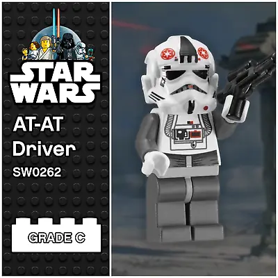 Buy Lego® Star Wars Minifigure • Imperial At-at Driver (8084 8129 Sw0262) • Damaged • 4.99£