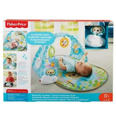 Buy Fisher Price FISHER-PRICE BUTTERFLY DREAMS MUSICAL PLAYTIME GYM Toy BN • 54.99£