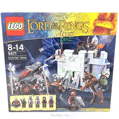 Buy LEGO The Lord Of The Rings: Uruk-Hai Army (9471) Brand New & Sealed Set • 149£