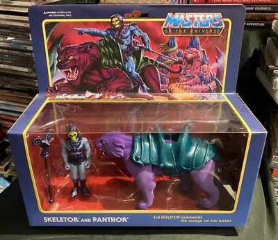 Buy Skeletor Panthor Masters Of The Universe MOTU ReAction Figure Super7 NEW/SEALED • 69.99£