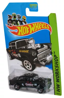 Buy Hot Wheels HW Workshop (2013) Black '55 Chevy Bel Air Gasser Car 190/250 • 24.88£
