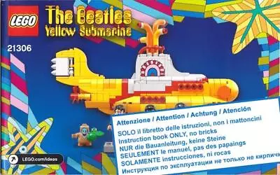 Buy LEGO Ideas (CUUSOO) 21306 Yellow Submarine Instructions, BOOK ONLY, ON.. • 4.47£