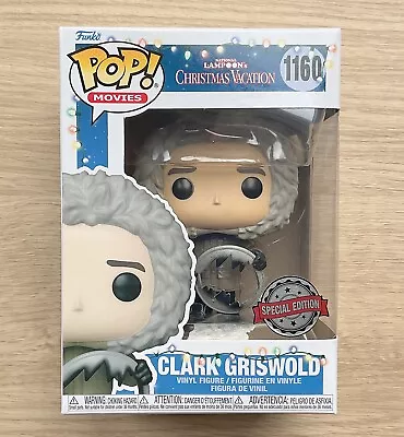 Buy Funko Pop Christmas Vacation Clark Griswold Sled #1160 + Free Protector • 44.99£