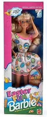 Buy 1993 Easter Fun Barbie Doll / Special Limited Edition / Mattel 11276 / NrfB • 51.48£