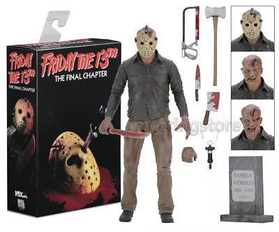 Buy NECA Friday The 13th Part 4 Final Ultimate Jason Voorhees 7in Action Figure NIB • 31.19£