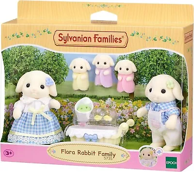 Buy Epoch Sylvanian Families Flora Rabbit Family • 33.94£