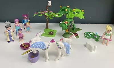 Buy Playmobil Fairies Unicorns Trees Golden Apples Owl Tooth Fairy • 10£