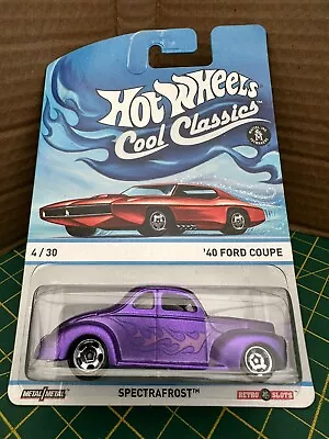 Buy Hot Wheels Cool Classics 40 Ford Coupe 4/30 Spectrafrost 2013 • 16.99£