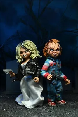 Buy Bride Of Chucky Clothed Action Figure 2-Pack Chucky & Tiffany 14 CM • 136.21£