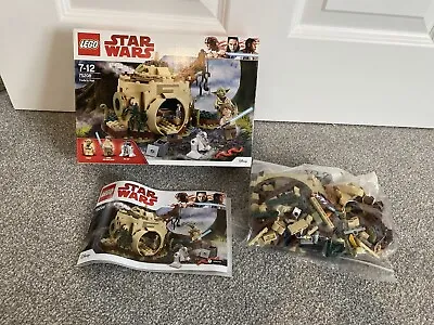 Buy LEGO Star Wars Yoda's Hut 75208 100% Complete BOXED With Instructions • 26£