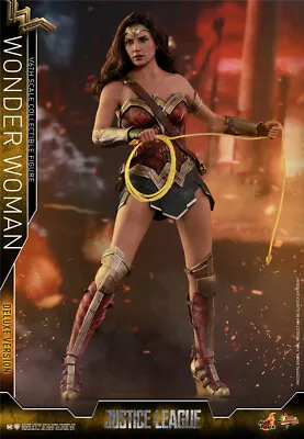 Buy New MMS 451 Justice League Wonder Woman Gal Gadot Deluxe Version In Stock • 369£