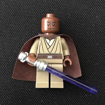 Buy LEGO Star Wars Mace Windu (Cape) Minifigure | Sw0417 | 9526 | VGC • 18.49£