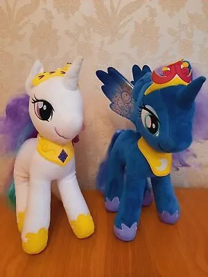Buy My Little Pony Friendship Magic Pony Luna & Celestia Soft Toy Pony Bundle 14   • 12.50£
