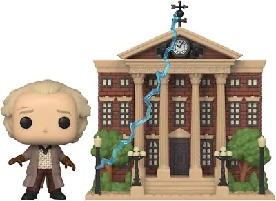 Buy Funko 46910 POP Town Back To The Future-Doc WClock Tower Collectible Toy, Multic • 21.48£