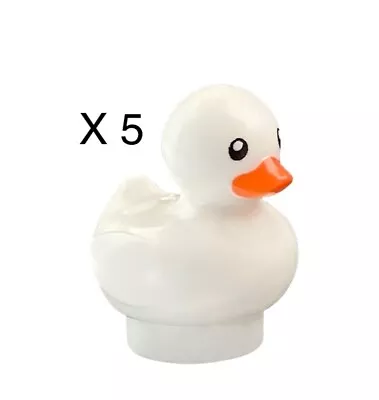 Buy LEGO TINY 5 X WHITE DUCK DUCKLING For MINIFIGURE • 5.99£