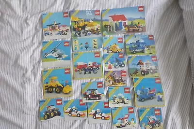 Buy Legoland Collection Of Instruction Manuals • 11.99£