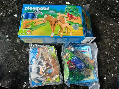 Buy Playmobil 4188 - Complete Horse Family Scene • 14£