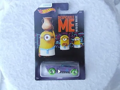Buy Hot Wheels Despicable Me Minion Made Jester No 3/6 Purple  Mint On Card • 3.49£