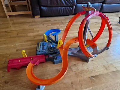 Buy Hot Wheels Spin Storm Racing Track With 1 Hot Wheel Car Included • 15£