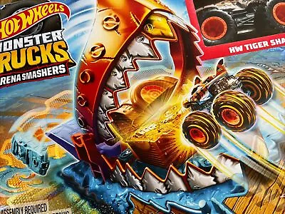 Buy Hot Wheels Monster Trucks Arena Smashers Playset & Toy Car *Choose* NEW • 21.50£