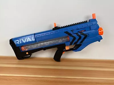 Buy Nerf Rival Zeus MXV-1200 Motorised Action Blaster Ball Gun TESTED Blue Team • 17.99£