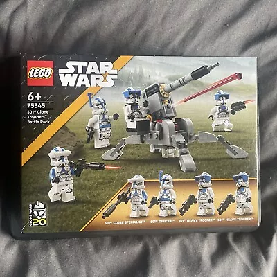 Buy LEGO Star Wars 75345 501st Clone Troopers Battle Pack New • 14£