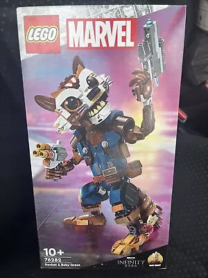 Buy LEGO Marvel: Rocket & Baby Groot, Guardians Of The Galaxy (Set 76282) • 40£